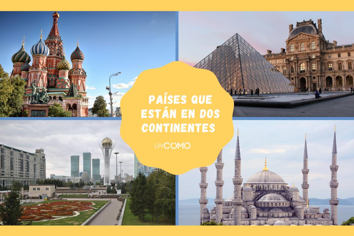 Países que están en dos continentes: cuáles son