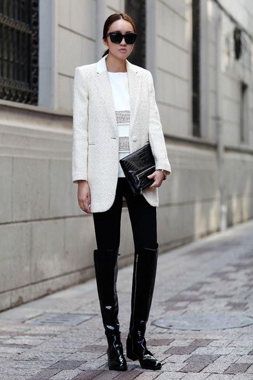 Cómo combinar botas de charol - Paso 5