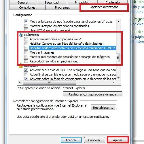 Cómo desactivar la carga de imágenes, sonidos y vídeos en páginas web - Paso 5
