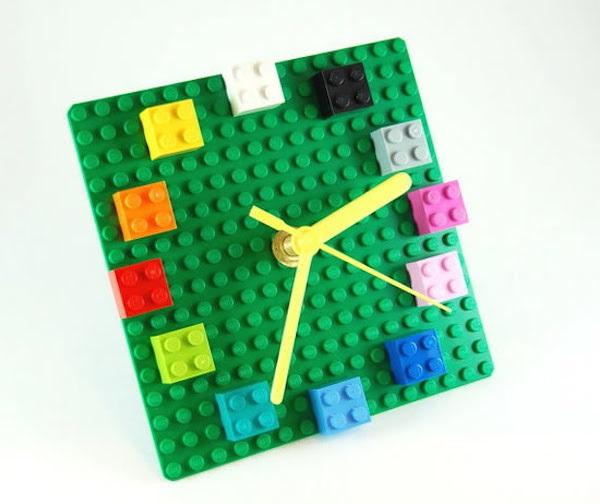 Cómo crear un reloj original - Reloj con piezas de lego 
