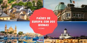 Países con dos o más idiomas oficiales en Europa