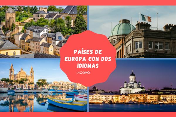Países con dos o más idiomas oficiales en Europa