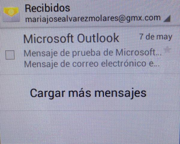 Cómo configurar el gmx en Android - Paso 12