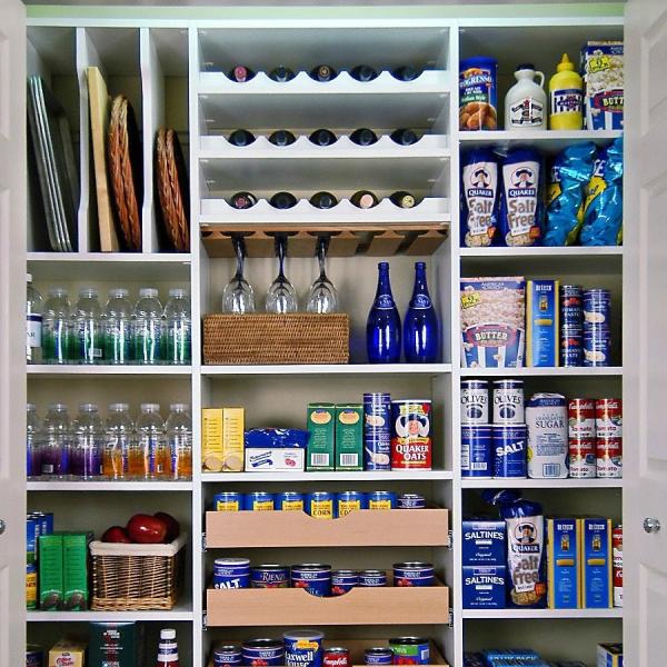 Cómo organizar la despensa de la cocina