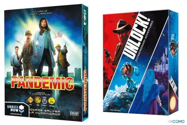 Los mejores juegos de mesa cooperativos para pasarlo bien - Unlock!