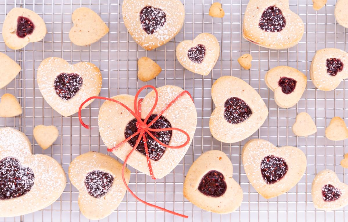 Cómo hacer galletas de San Valentín