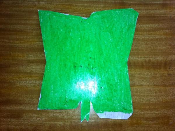 Cómo hacer una marioneta de mano de una serpiente - Paso 4