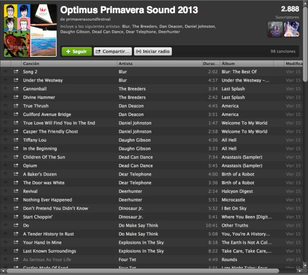 Cómo suscribirme a una lista de reproducción de Spotify - Paso 2