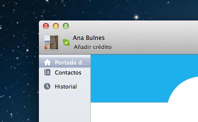 Cómo cerrar sesión de Skype en Mac - Paso 1