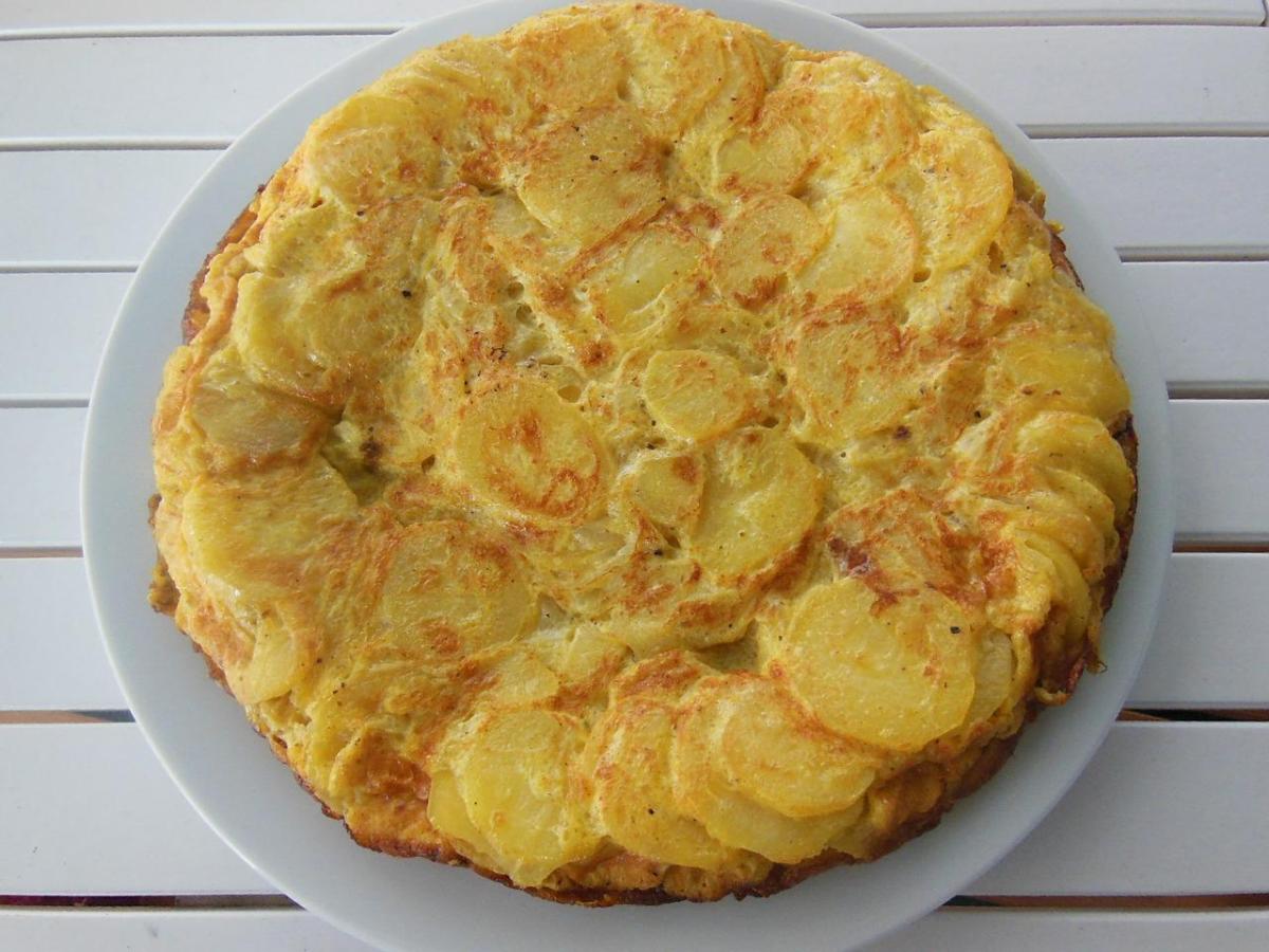 Cómo hacer una tortilla de papas