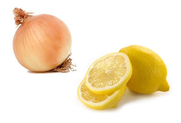 Trucos para quitar la afonía - Cebolla y limón