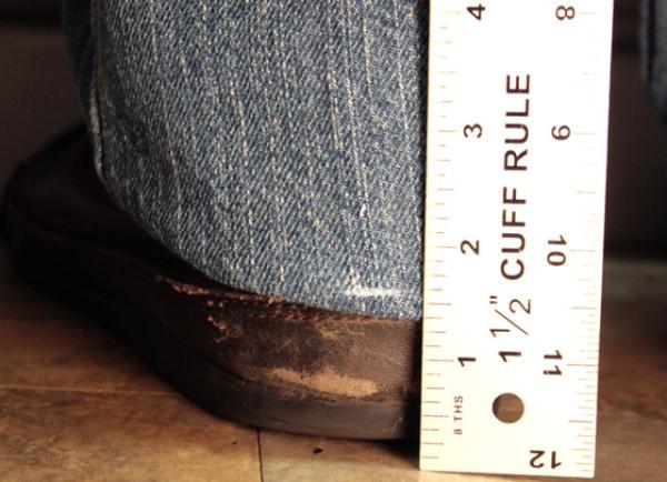 Cómo hacer un dobladillo a los jeans paso a paso - Paso 3