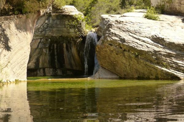 Las mejores piscinas naturales en Cataluña para refrescarse - Toll de l’Olla (Tarragona)