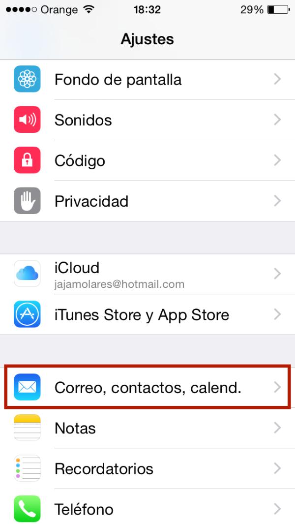 Cómo hacer que no se encadenen mensajes en Mail de iPhone   - Paso 4