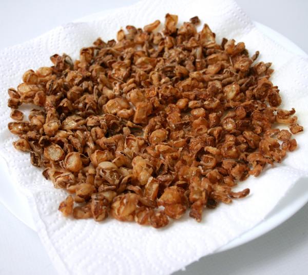 Cómo hacer cebolla frita