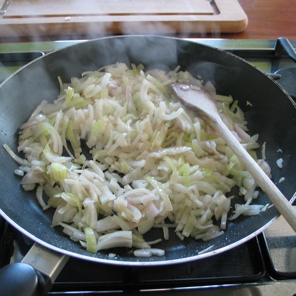 Cómo hacer cebolla frita - Paso 3