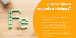 ¿Tomar hierro engorda o adelgaza? Descubre su efecto en tu peso
