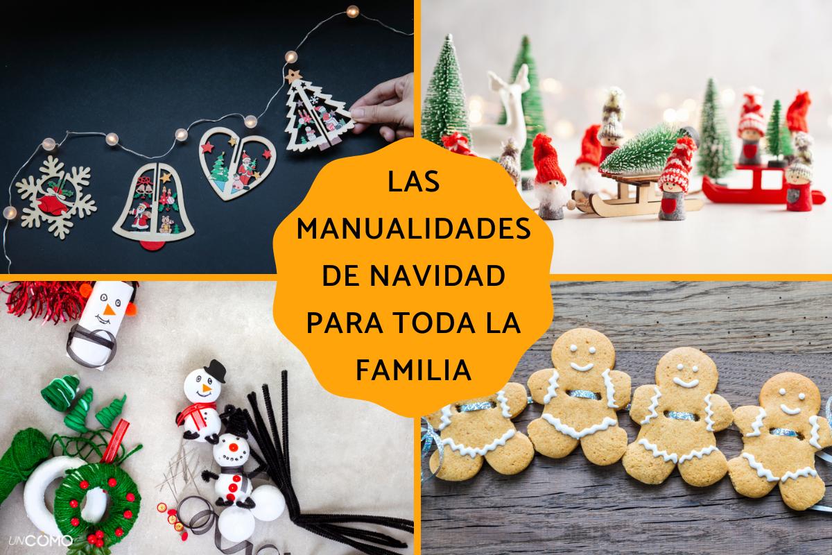 Manualidades de Navidad fáciles y rápidas de hacer para toda la familia