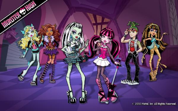 Cómo se llaman las Monster High
