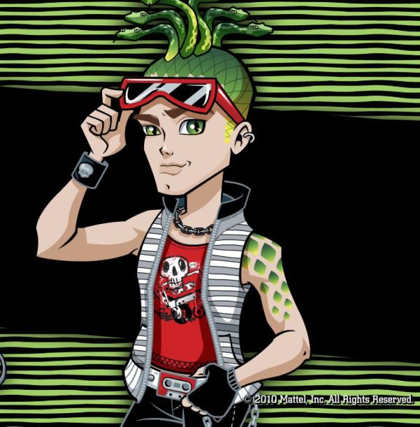 Cómo se llaman las Monster High - Deuce Gorgon