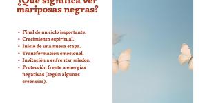 Qué significa ver mariposas negras: interpretación espiritual y simbólica