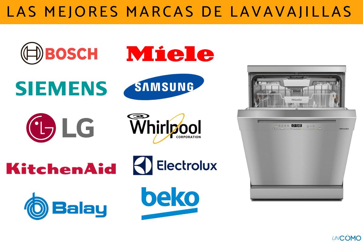 Las mejores marcas de lavavajillas del mercado