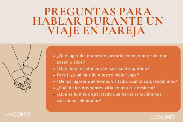 Preguntas para hablar durante un viaje en pareja - Preguntas sobre recuerdos 