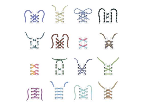 como se ponen los cordones de las nike air max