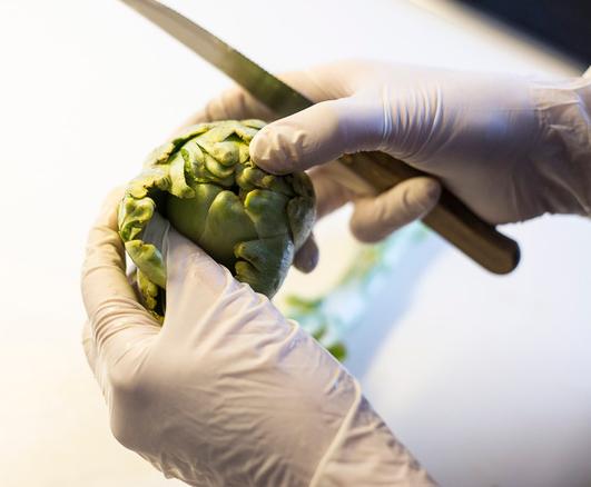 Cómo limpiar alcachofas - Paso 2