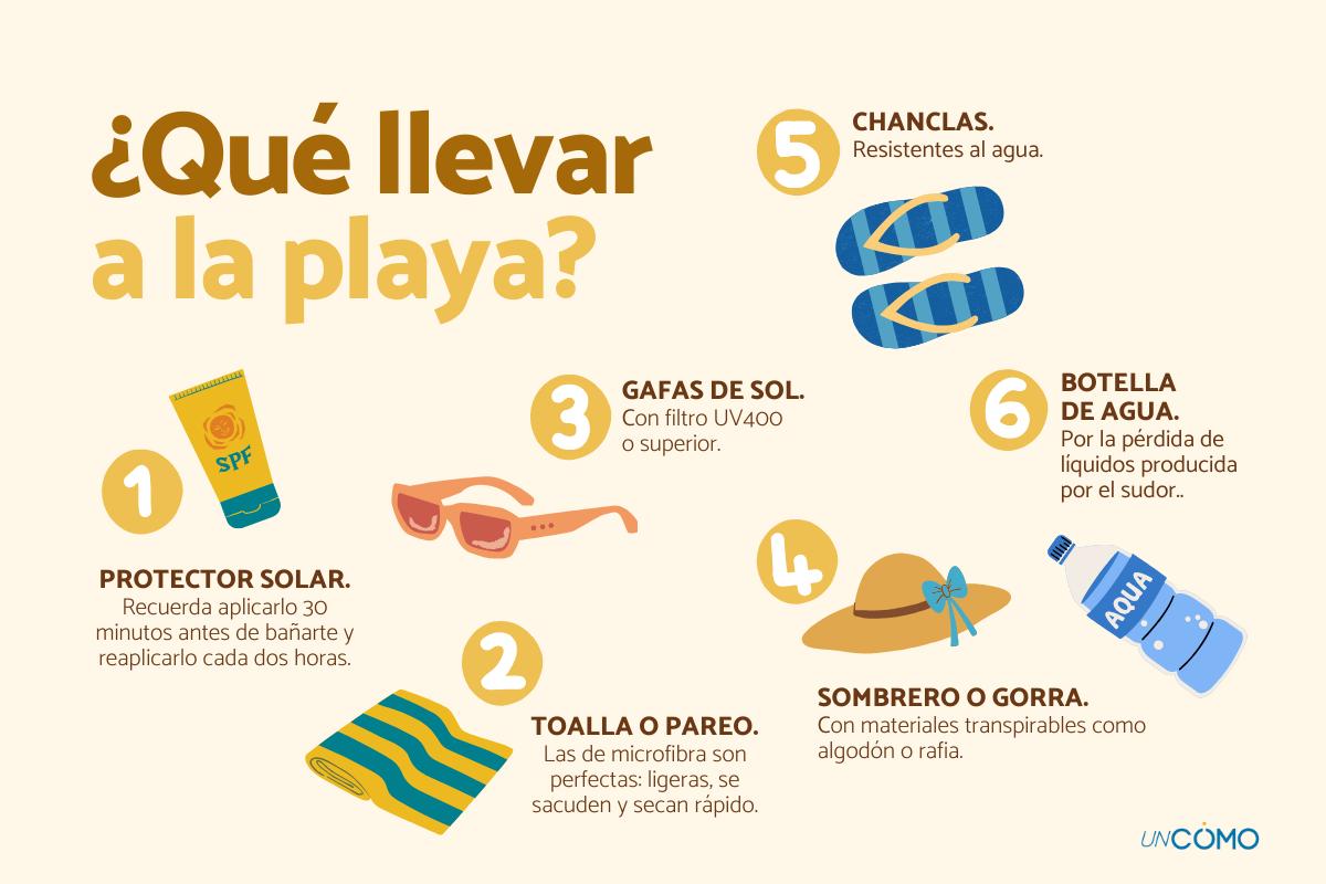 ¿Qué llevar a la playa? Lo más imprescindible para no olvidarte nada