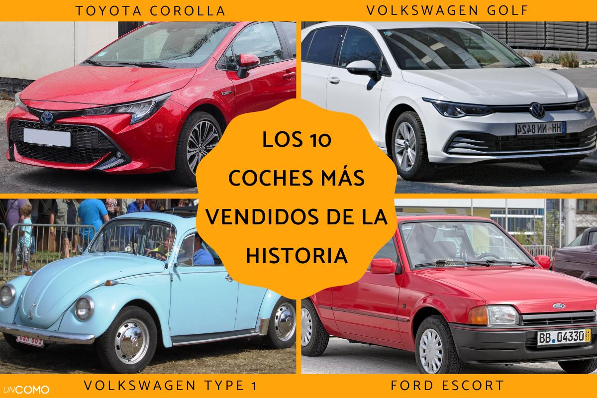 Descubre cuáles son los coches más vendidos de la historia