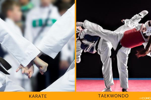 Diferencia entre karate y taekwondo: descubre estas artes marciales