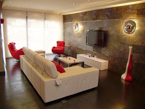 Ideas y fotos para decorar paredes con paneles de PVC - 