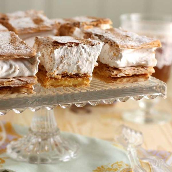 Cómo hacer milhojas de merengue