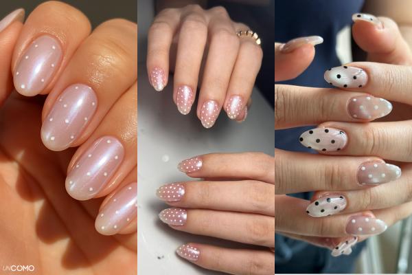 Polka Dot Glazed Nails: qué son y cómo se hace esta manicura en tendencia