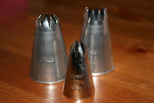 Cómo decorar cupcakes - Tipos de boquillas para hacer cupcakes