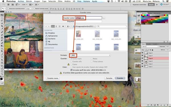 Cómo hacer un collage en Photoshop - Paso 12
