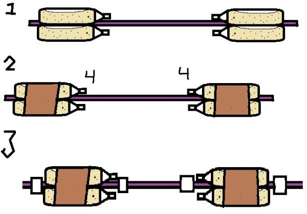 Cómo hacer unas pesas - Paso 6