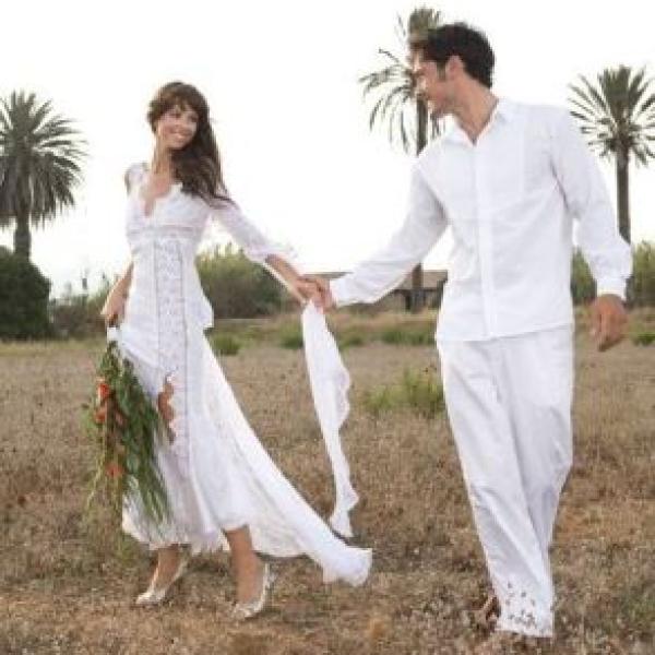 Ropa blanca para playa hombre cheap