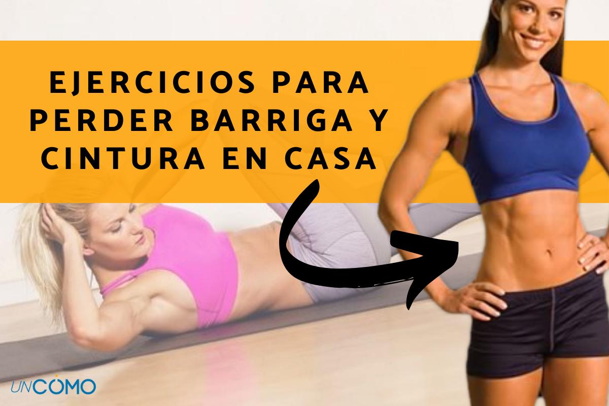 Ejercicios para perder barriga y cintura en casa