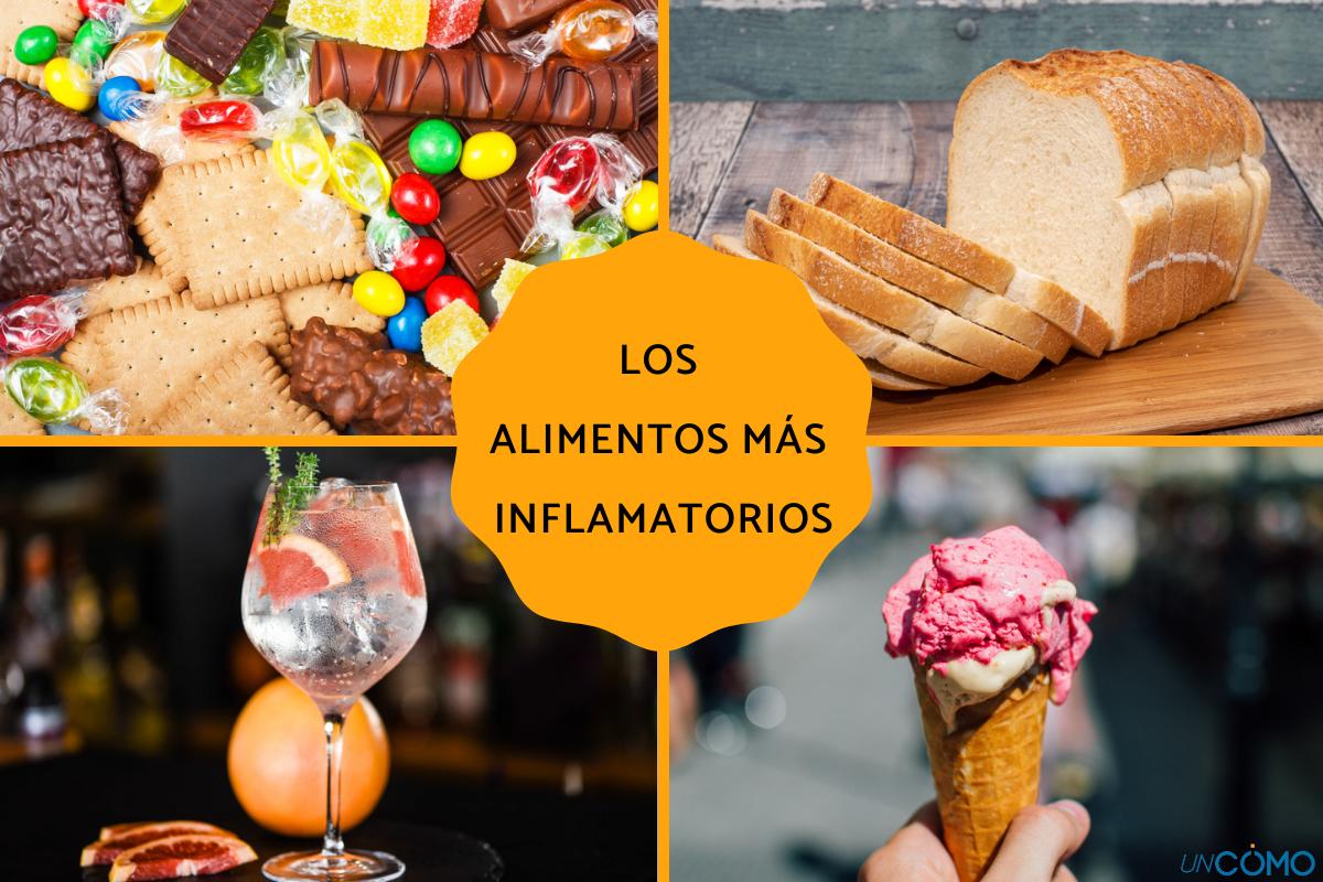 Los alimentos más inflamatorios
