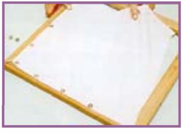 Cómo dibujar en una tela correctamente - Paso 2