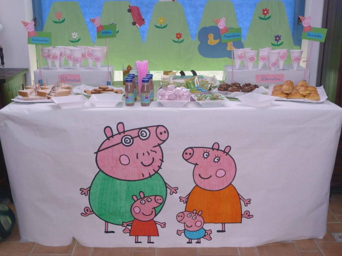 Cómo organizar una fiesta de Peppa Pig