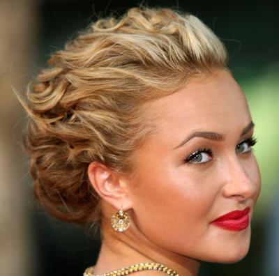 Peinados para pelo corto - Pelo corto: medio recogido