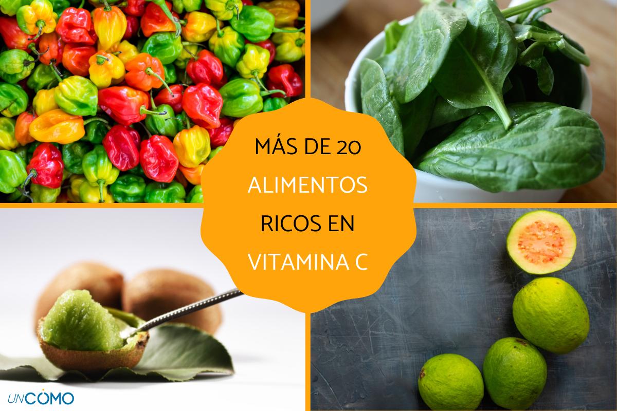 Alimentos ricos en vitamina C