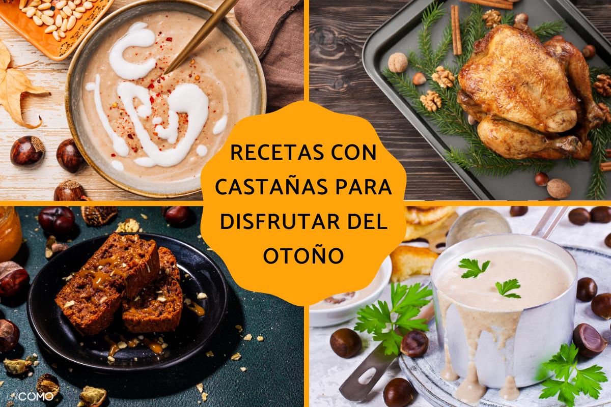 Recetas con castañas para disfrutar del otoño al máximo