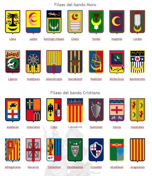 Cómo se celebran las fiestas de Moros y Cristianos de Alcoy - Las Filaes