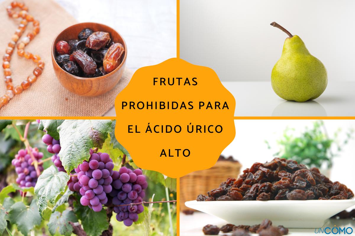 Frutas prohibidas para el ácido úrico alto