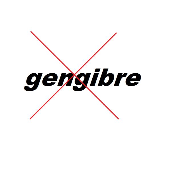 Cómo se escribe jengibre o gengibre - *gengibre