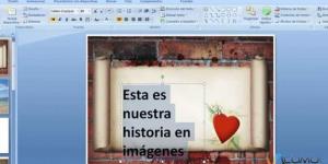 Cómo hacer un álbum de fotos para San Valentín con Power Point